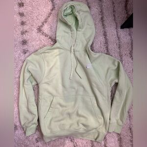 Nike hoodie neon green